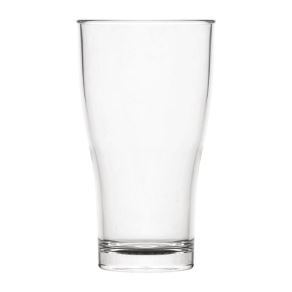 Polysafe Polycarbonate Conical Schooner Glass - 425ml (24 Pack) (Pack of 24) • PAS-FY359