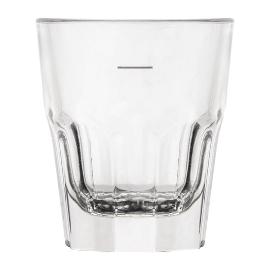 Polysafe Rocks Shot Glass PS-36 30ml Pour Line - 45ml (24 Pack) (Pack of 24) • PAS-FY364
