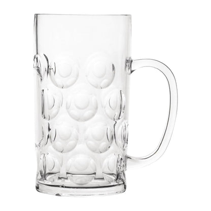 Polysafe Polycarbonate Beer Stien Glasses 1.12Ltr (24 Pack) • PAS-FY365
