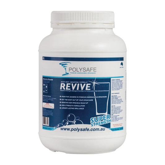 Polysafe Polyclean Revive Glass Soaking Powder PS-53 - 2.5kg • PAS-FY369