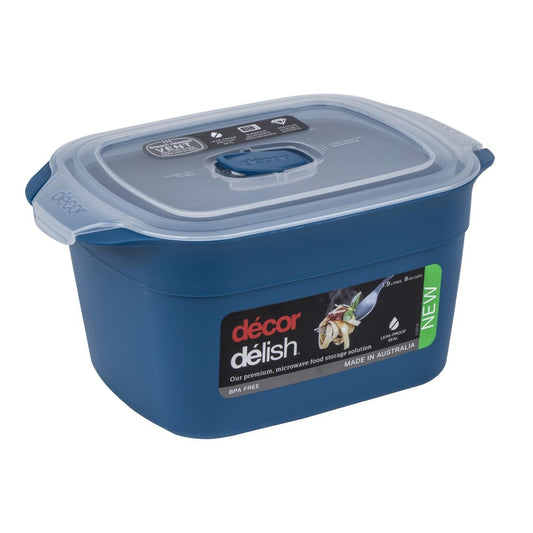 Décor Delish Oblong Food Container - 1.9L • PAS-FY458