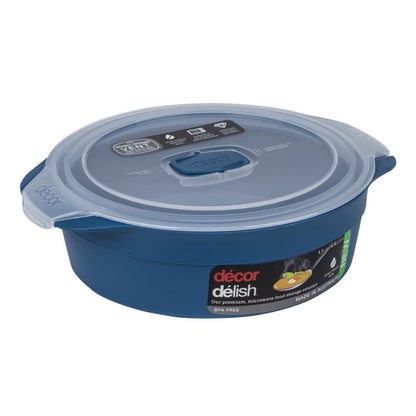 Décor Delish Round Storage Container - 1.1Ltr • PAS-FY459
