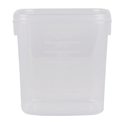 Décor Tellfresh Square Storage Container 1.125Ltr • PAS-FY477