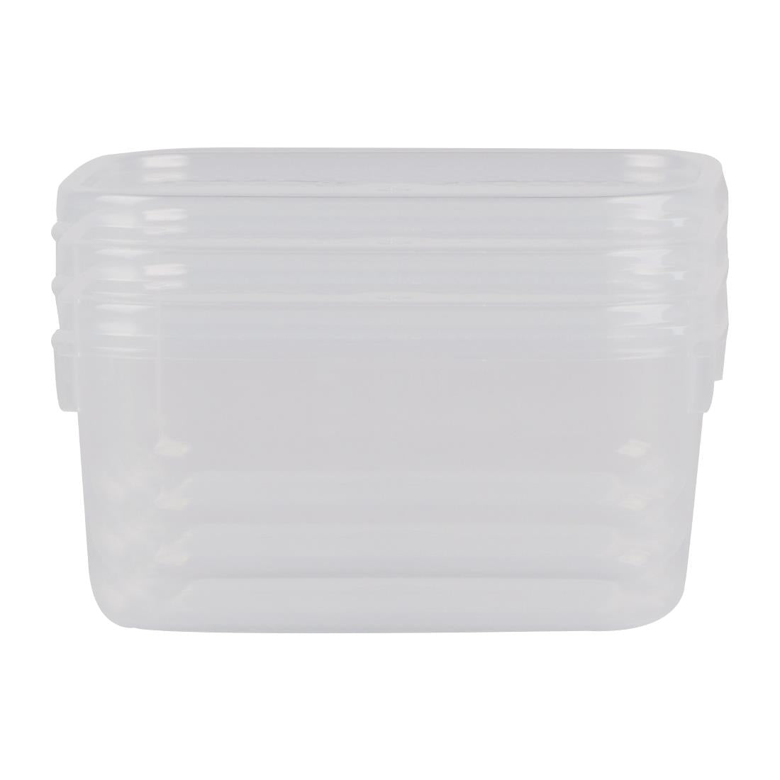 3 x Décor Tellfresh Square Storage Container - 500ml (Capacity: 500ml | Pack of 3) • PAS-FY479