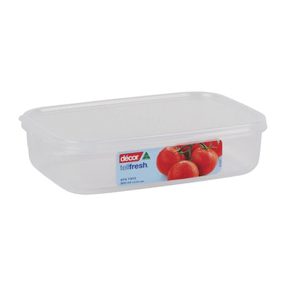Décor Tellfresh Oblong Storage Container - 900ml • PAS-FY485