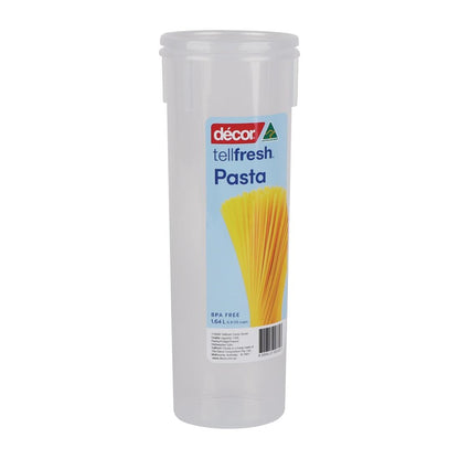 Décor Tellfresh Pasta Storer 1.5Ltr (4 Pack) • PAS-FY495