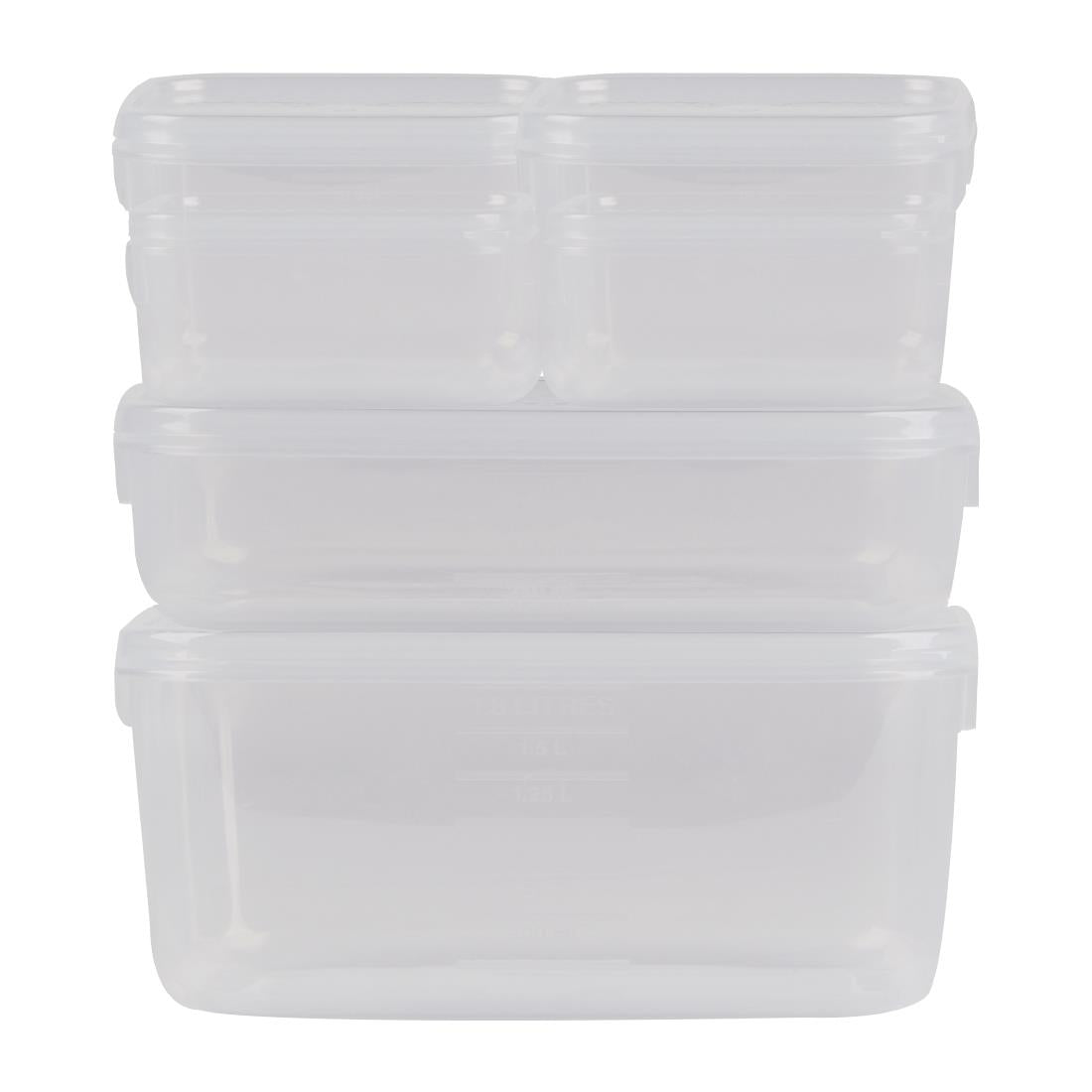 Décor Tellfresh Sorter Set Oblong Storage Container (4 Pack) (Pack of 6) • PAS-FY500