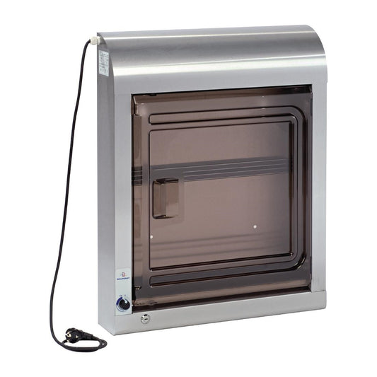 Matfer Decontamination Cupboard for 10 Knives (Holds 10 knives | 15W | Dimensions: 136x587x738mm | Wall-mountable) • PAS-FY606