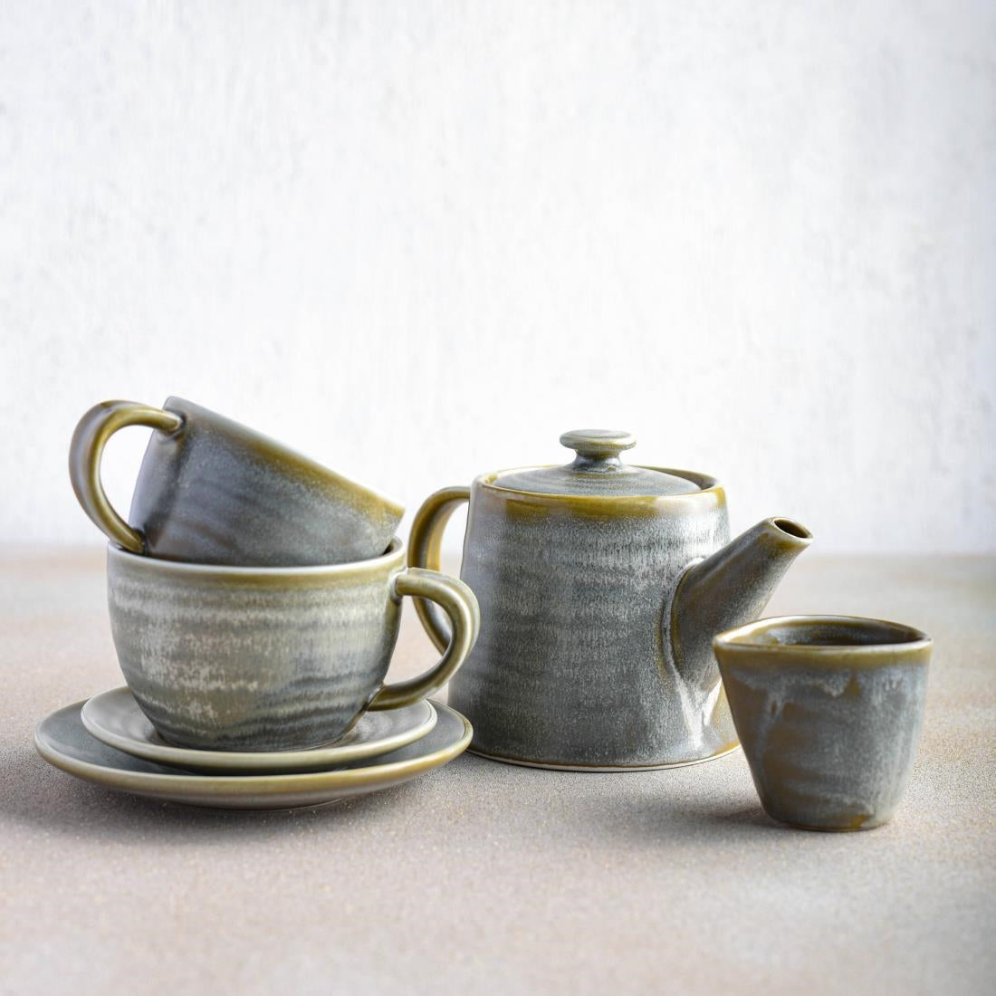 Moda Porcelain Chic Coffee/Tea Cup 200ml (6 Pack) (Pack of 6) • PAS-FY657