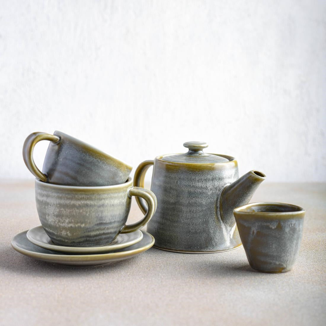 Moda Porcelain Chic Coffee/Tea Cup 280ml (6 Pack) • PAS-FY658