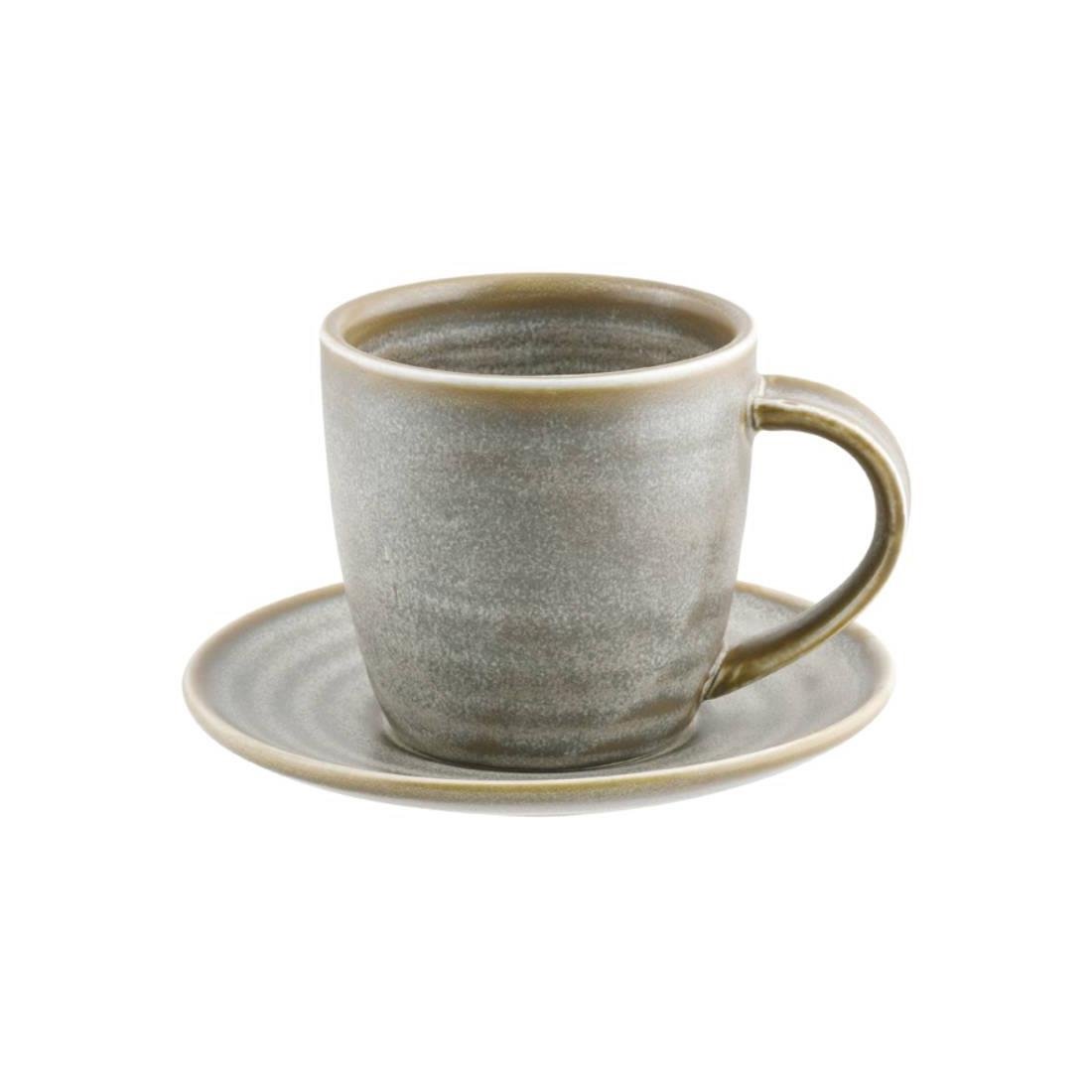 Moda Porcelain Chic Saucer for Coffee/Tea Cup 145mm (Box 12) • PAS-FY659