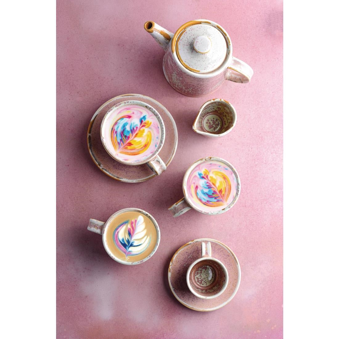 Moda Porcelain Icon Saucer for Coffee/Tea Cup 145mm (12 Pack) (Pack of 12) • PAS-FY666