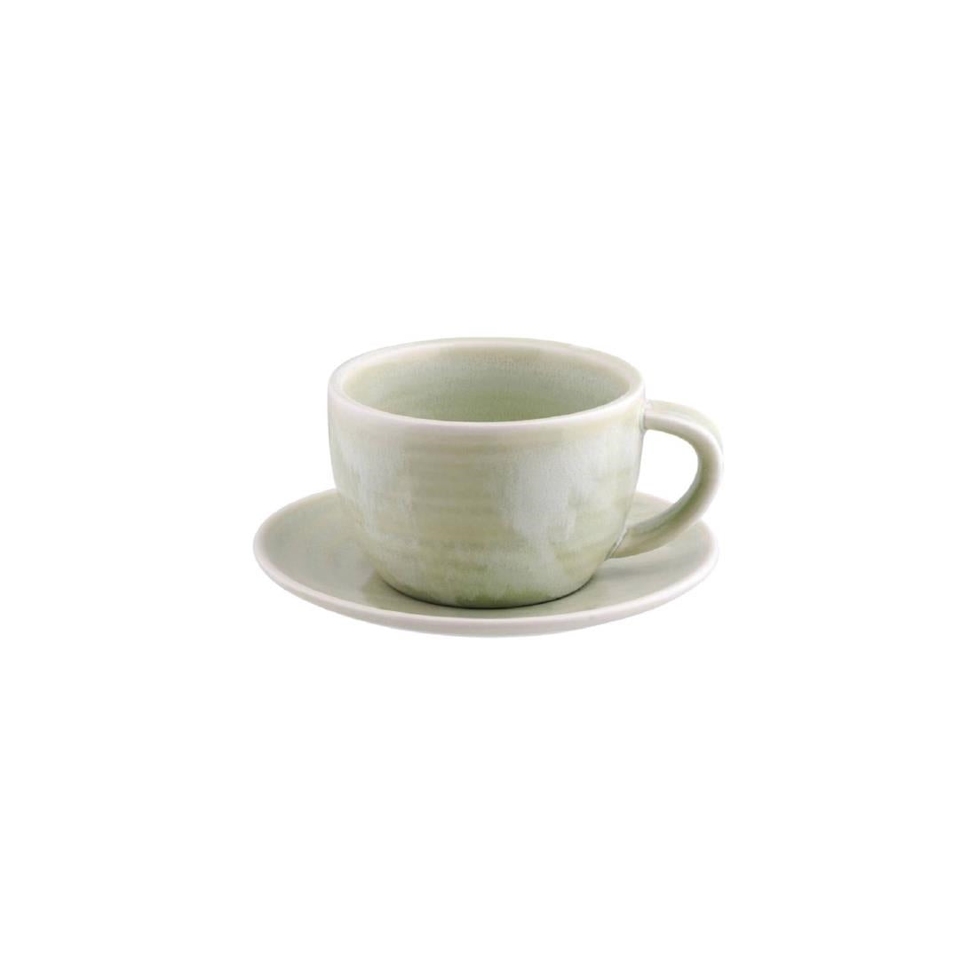 Moda Porcelain Lush Coffee/Tea Cup 280ml (6 Pack) (Pack of 6) • PAS-FY679