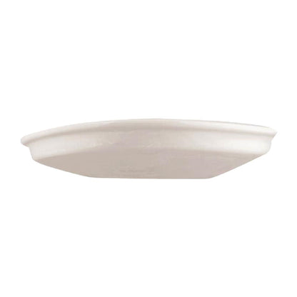 Moda Porcelain Snow Organic Bowl/Plate - 225x205mm (6 Pack) (Pack of 6) • PAS-FY691