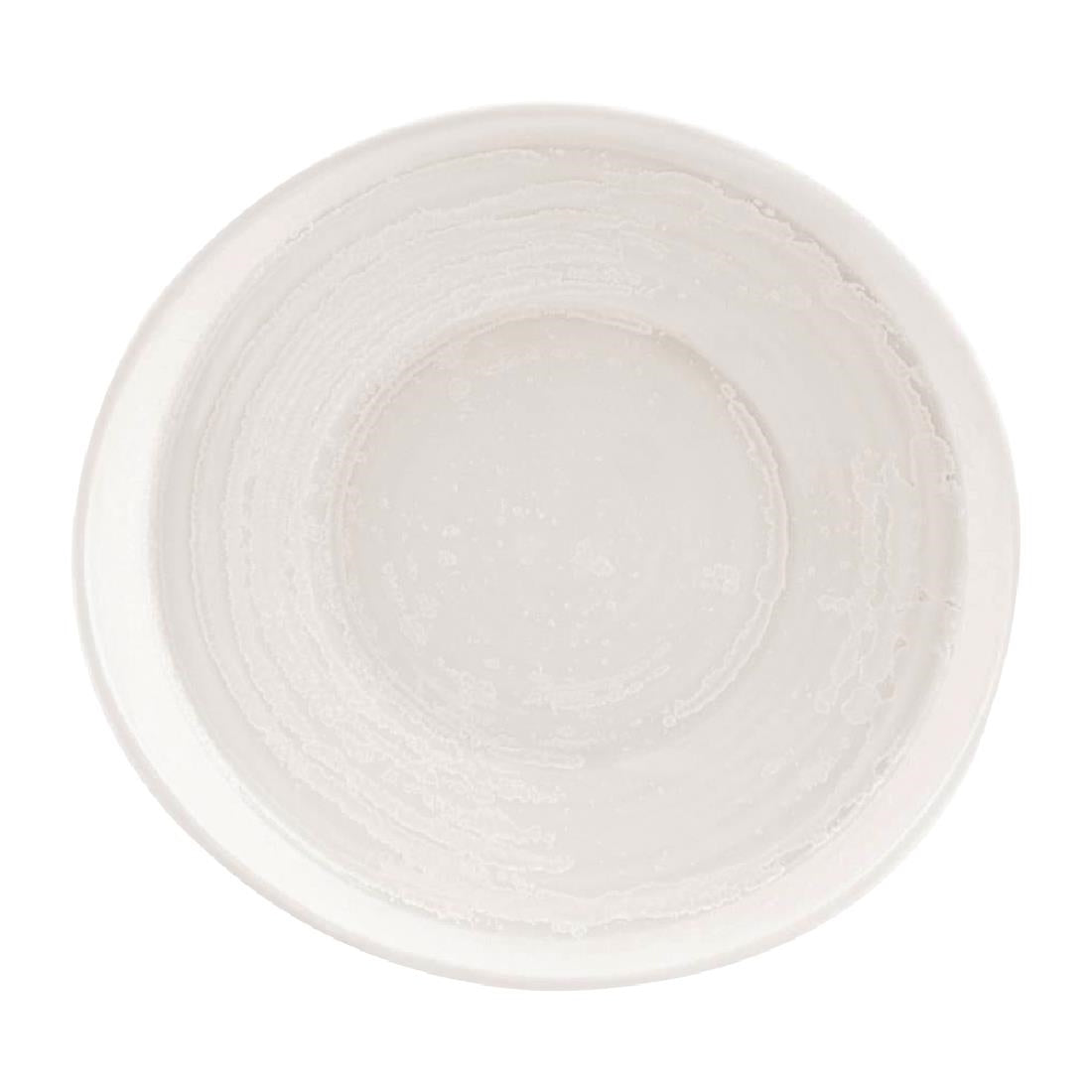 Moda Porcelain Snow Organic Bowl/Plate - 250x235mm (4 Pack) (Pack of 4) • PAS-FY692