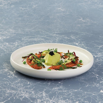 Moda Porcelain Snow Round Plate - 260mm (4 Pack) • PAS-FY703