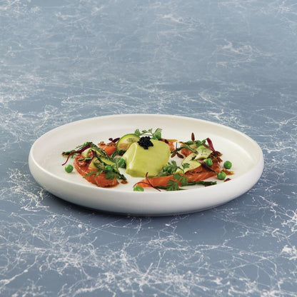 Moda Porcelain Snow Round Plate - 290mm (6 Pack) • PAS-FY704