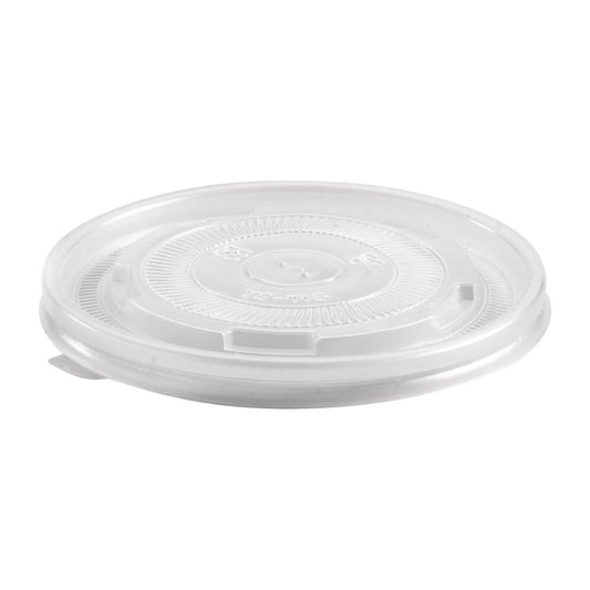 BioPak BioBowl PP Lid - 430-950ml 12-32oz (1000 Pack) • PAS-FY755