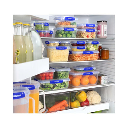 Sistema Klip It Plus Pack Rectangle container - 1Ltr (3 Pack) (Capacity: 1ltr | Pack of 3) • PAS-CH254