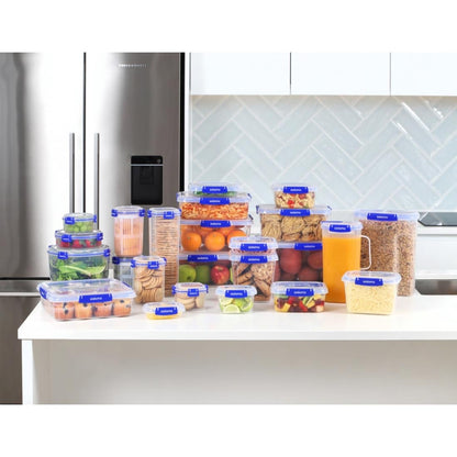 Sistema Klip It Plus Pack Rectangle container - 1Ltr (3 Pack) (Capacity: 1ltr | Pack of 3) • PAS-CH254