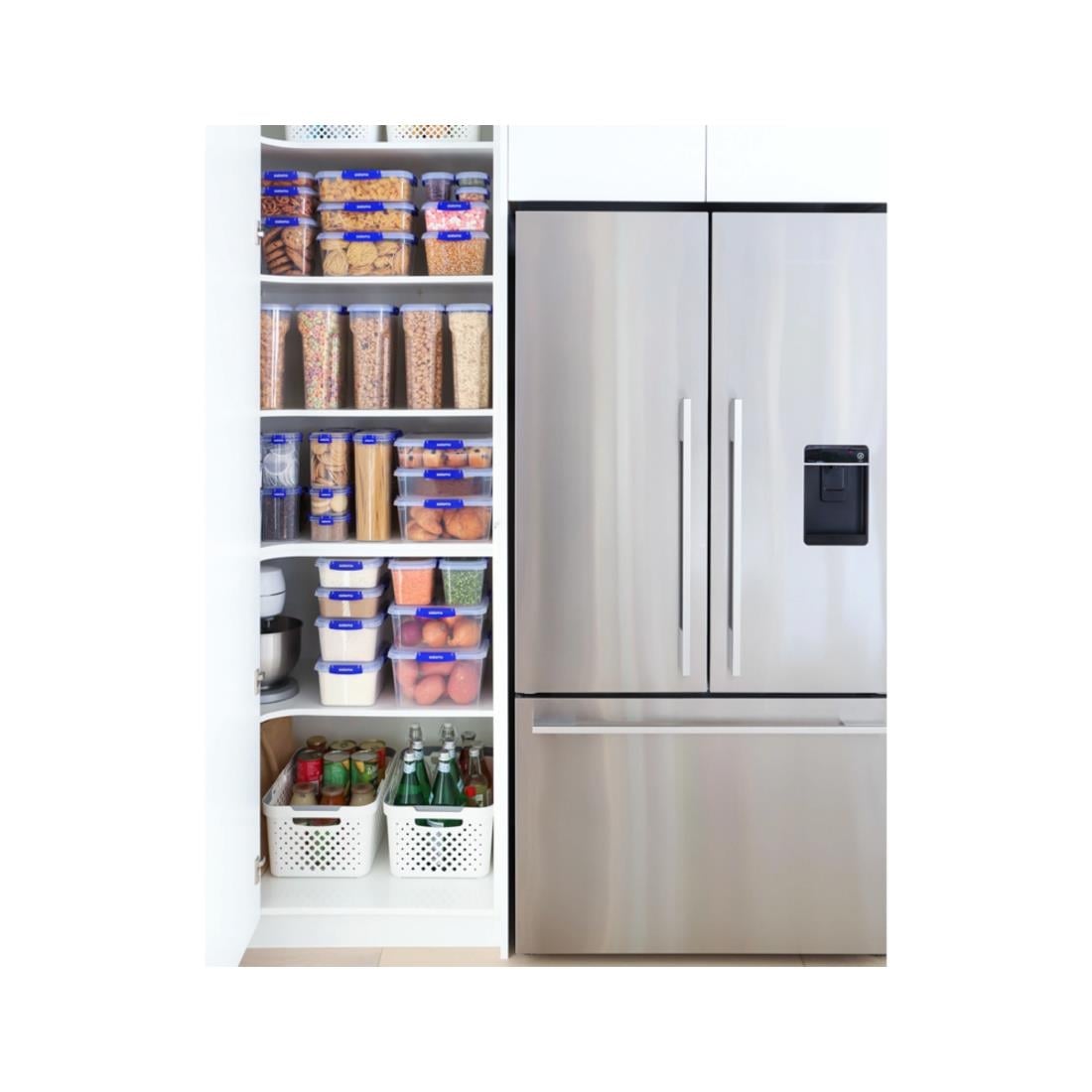 Sistema Klip It Plus Pack Rectangle container - 1Ltr (3 Pack) (Capacity: 1ltr | Pack of 3) • PAS-CH254