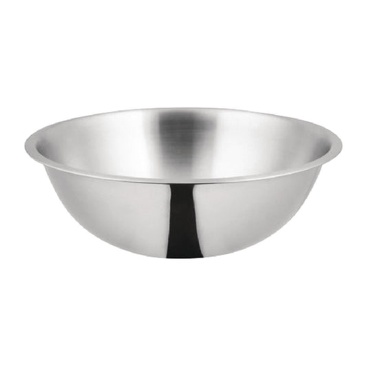 Trenton Mixing Bowl Stainless Steel Satin Finish (7.5Ltr - 375x100mm) • PAS-P_FY885