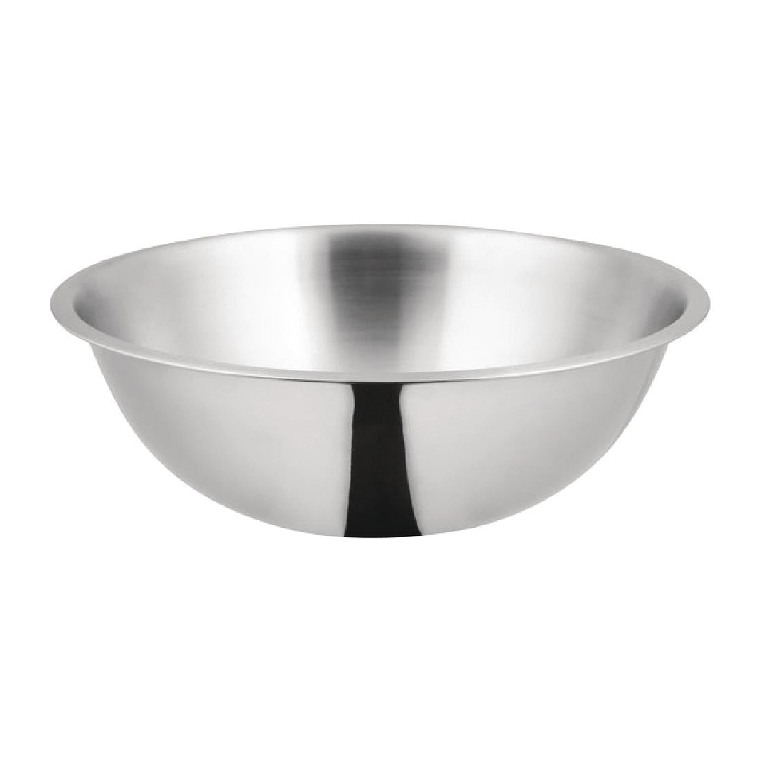 Trenton Mixing Bowl Stainless Steel Satin Finish 4.2Ltr - 300x100mm (4.2Ltr - 300x100mm) • PAS-FY890