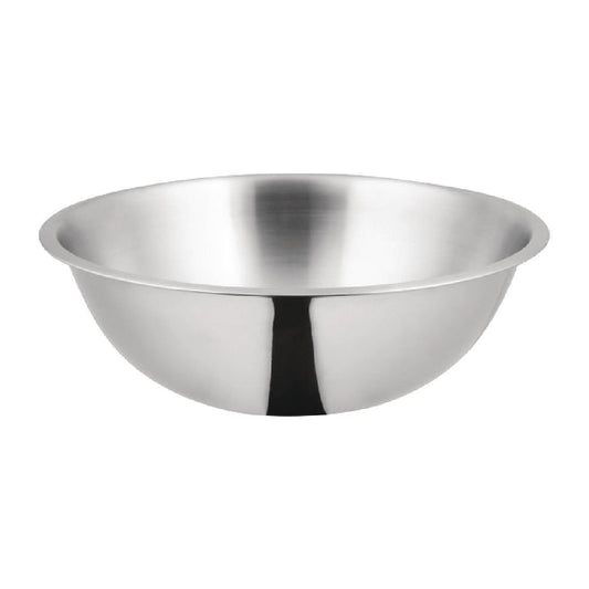 Trenton Mixing Bowl Stainless Steel Satin Finish 4.2Ltr - 300x100mm (4.2Ltr - 300x100mm) • PAS-FY890