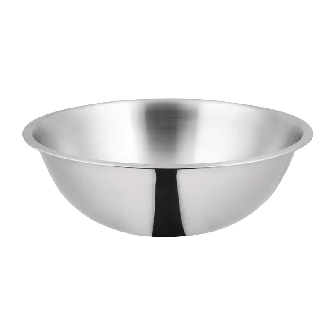 Trenton Mixing Bowl Stainless Steel Satin Finish 7.5Ltr - 375x100mm (7.5Ltr - 375x100mm) • PAS-FY893