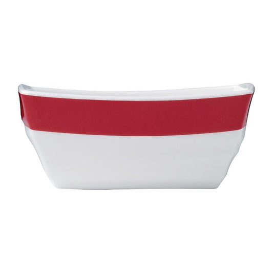 Royal Porcelain Maxadura Resonate Red Band Sugar Pack Holder (12 Pack) • PAS-FY909