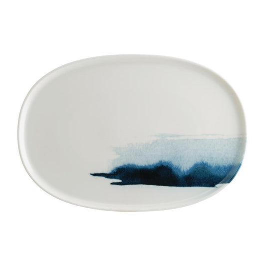 Bonna Blue Wave Hygge Oval Platter 340x230x18mm (6 Pack) • PAS-FY912