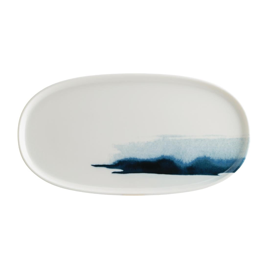 Bonna Blue Wave Hygge Oval Platter 300x160x17mm (6 Pack) • PAS-FY913