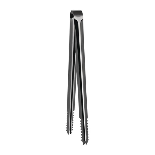 Zanzi Alligator Teeth Ice Tong Gunmetal - 245x18mm • PAS-FY944