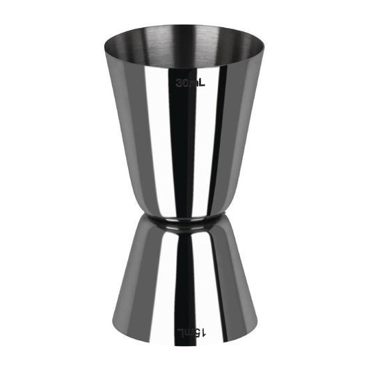 Zanzi Classic Style Gunmetal Jigger 15/30ml • PAS-FY947