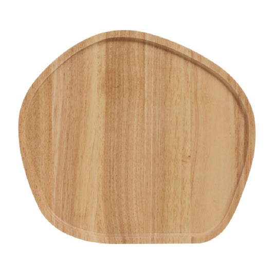 Stanley Rogers Round Serving Platter Irregular Wood 340mm (Pack of 2) • PAS-FY973