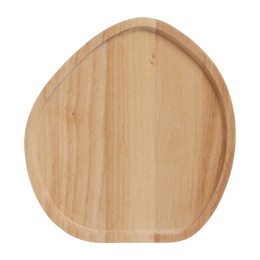 Stanley Rogers Round Serving Platter Irregular Wood 250mm (Pack of 4) • PAS-FY974
