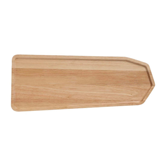 Stanley Rogers Rectangle Serving Platter Irregular Wood 500x200mm (Pack of 2) • PAS-FY976