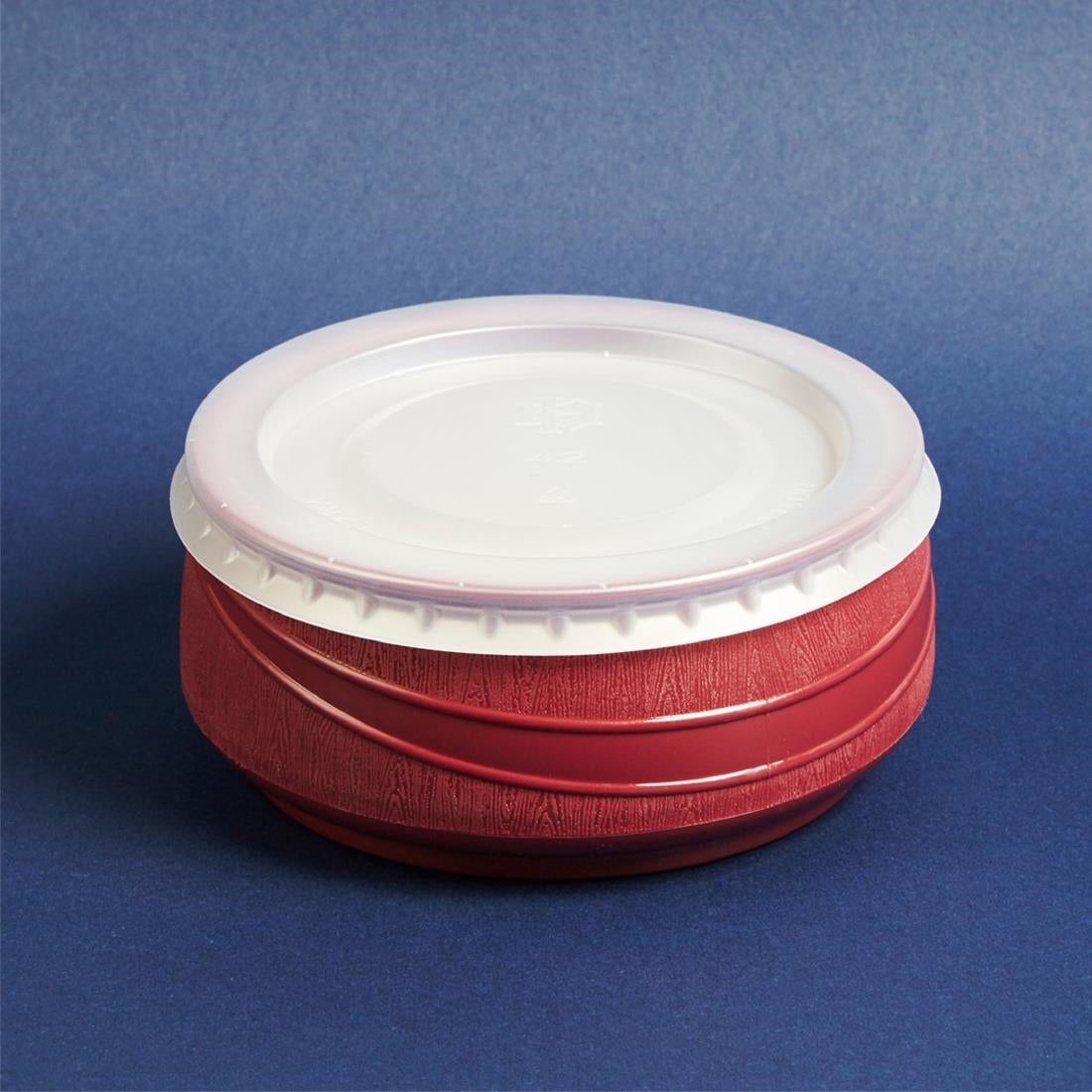 KH Disposable Lid for Tradtional Soup Bowl 250ml Pp (Pack 1000) • PAS-FZ102