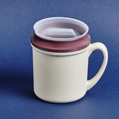 KH Disposable Lid for insulated Mug 250ml Pp (1000 Pack) (250ml size compatiblity | Pack of 1000) • PAS-FZ107