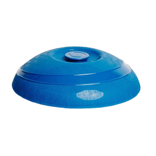 KH Moderne Plate Cover Insulated Blue Pp/Pu (12 Pack) (Fits 230mm Plate diameter | Blue | Pack of 12) • PAS-FZ110