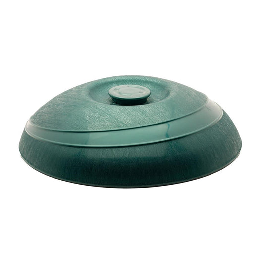 KH Moderne Plate Cover Insulated Green Pp/Pu (12 Pack) (Fits 230mm Plate diameter | Green | Pack of 12) • PAS-FZ111