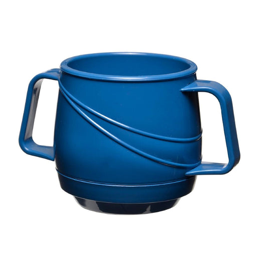 KH Moderne Bev Mug Insulated Double Handle 250ml Blue (24 Pack) (Capacity: 250ml | Blue | Pack of 24) • PAS-FZ131