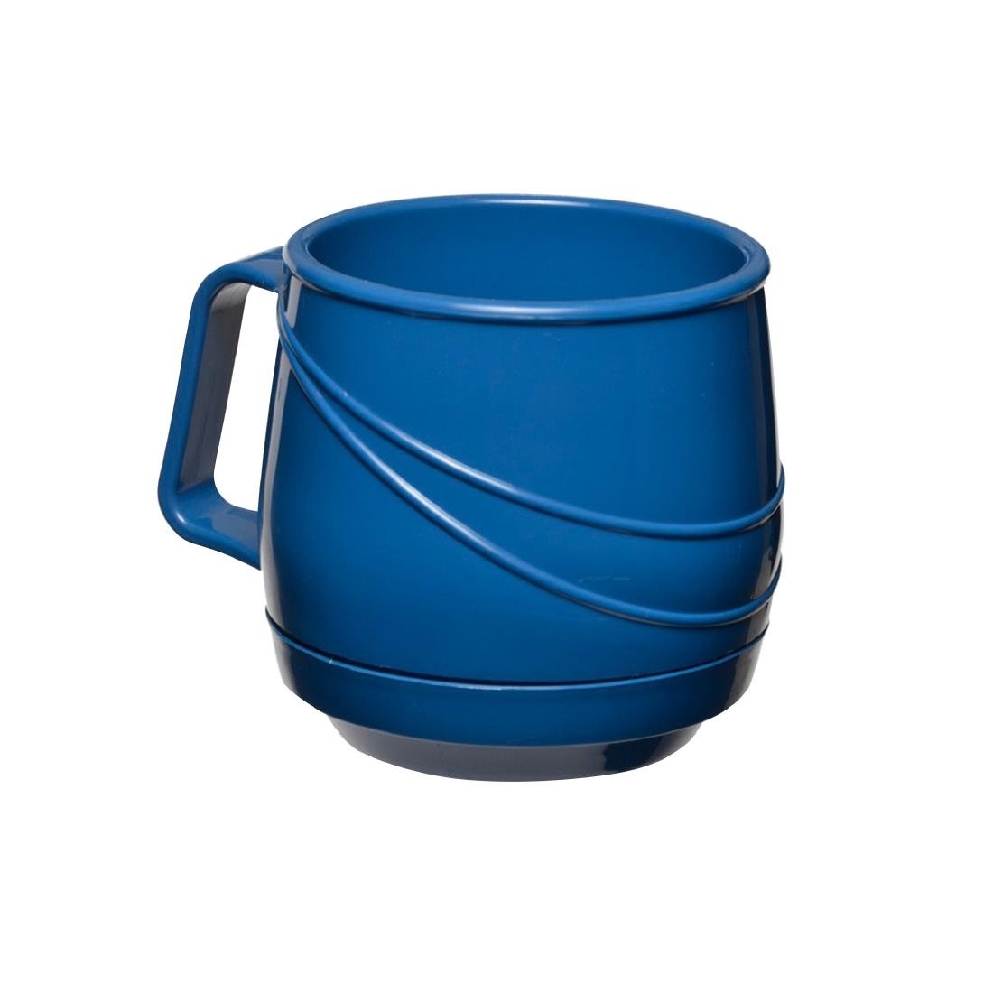 KH Moderne Bev Mug Insulated Single Handle 250ml Blue (Box 24) • PAS-FZ135