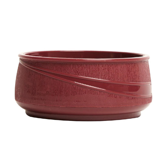 KH Moderne Soup Bowl Insulated Burgundy Pp/Pu (12 Pack) (Capacity: 250ml | Burgundy | Pack of 12) • PAS-FZ138