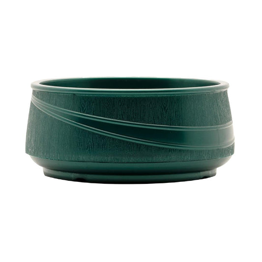KH Moderne Soup Bowl Insulated Green Pp/Pu (12 Pack) (Capacity: 250ml | Green | Pack of 12) • PAS-FZ140