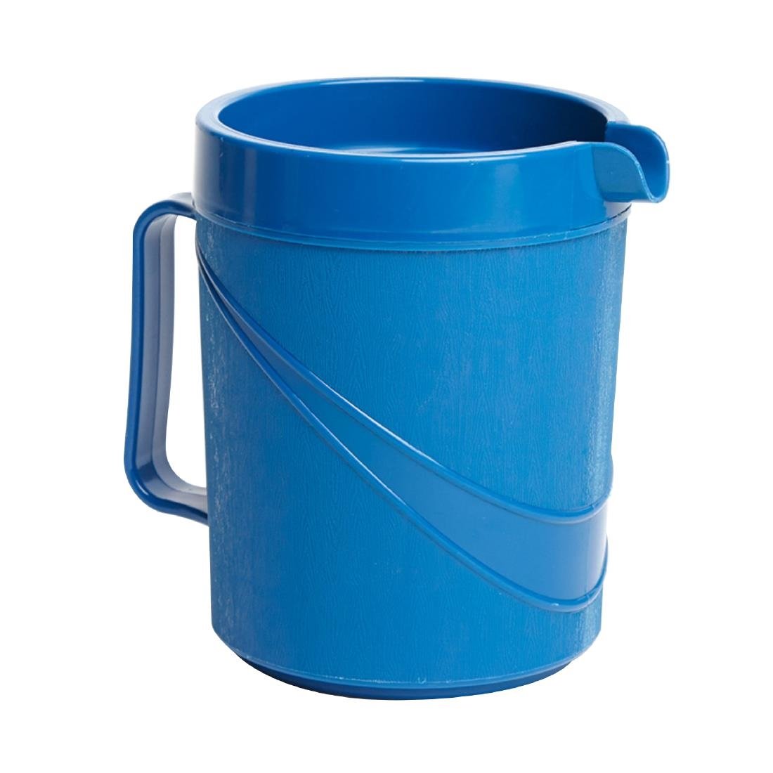 KH Moderne Insulated Jug 600ml Blue Pp/Pu (Box 12) • PAS-FZ143