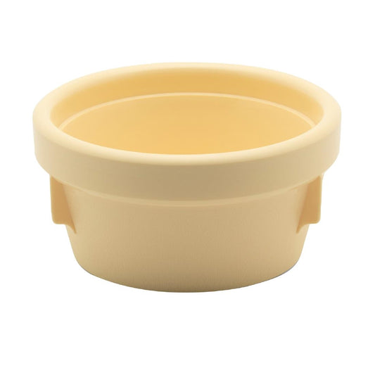 KH Traditional Taper Soup Bowl Insulated Yellow Pp/Pu (6 Pack) (Capacity: 250ml | Yellow | Pack of 6) • PAS-FZ146