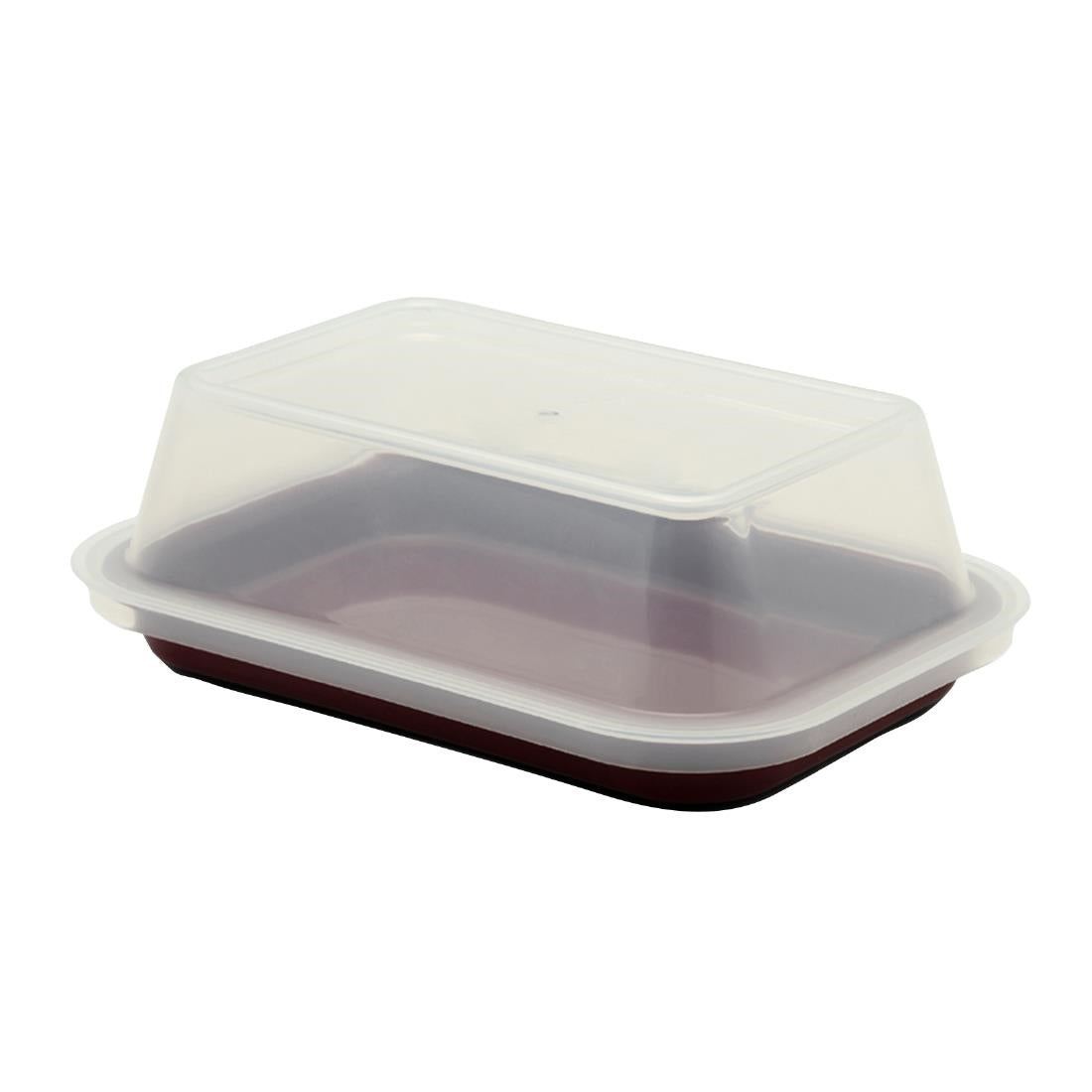 KH Cover To Suit Rectangular Tray Clear Pp (12 Pack) (Clear | Pack of 12) • PAS-FZ152