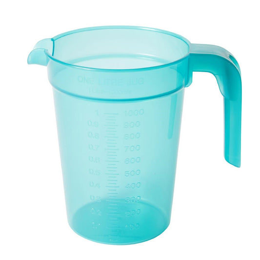 KH Jug Graduated 1Ltr Green Tint Pp (12 Pack) (Capacity: 1Ltr | Green Tint | Pack of 12) • PAS-FZ157