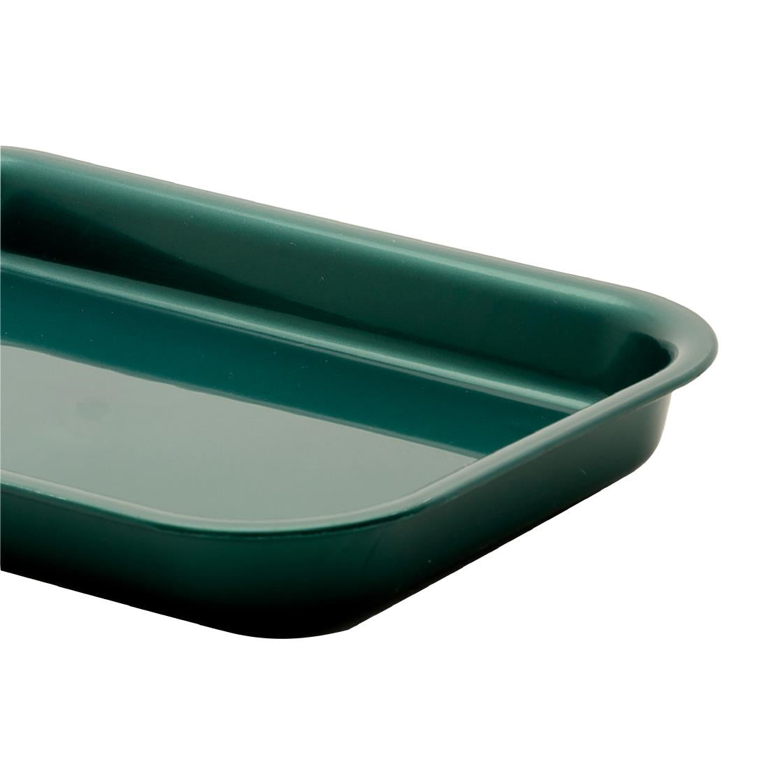 KH Rectangular Tray Green Pp (12 Pack) (Green | Pack of 12) • PAS-FZ161